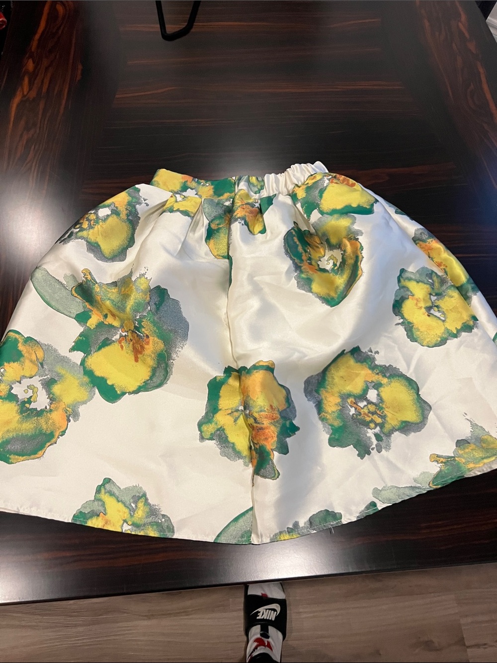Handmade handsewn unique skirt one of a kind